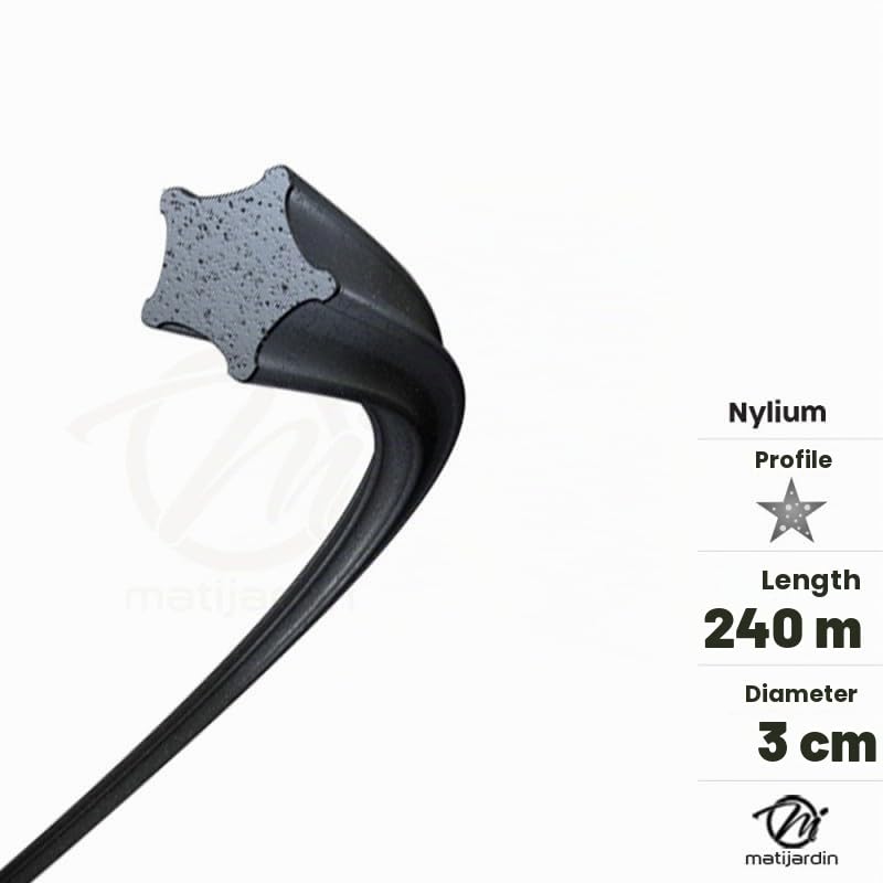 Matijardin - Fil débroussailleuse Etoilé 3 mm x 240 m Oregon Nylium