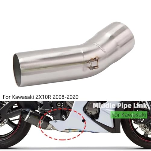 Abrazadera escape con protector térmico de acero para silenciador Kawasaki ZX10R 3