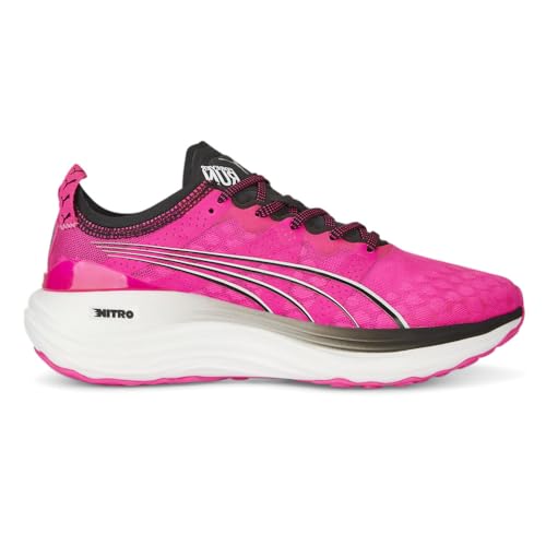 PUMA Womens Foreverrun Nitro Lace Up Running Sneakers Shoes - Pink - Size 10 M