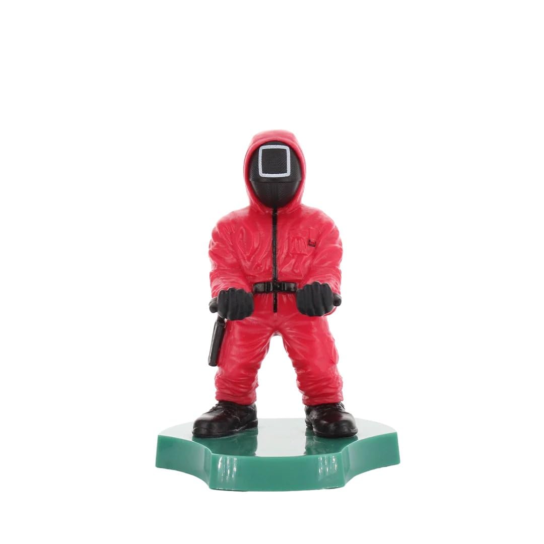 Squid Game: Square Guard Holdems, Mini Cable Guys Phone Stand and Device Holder