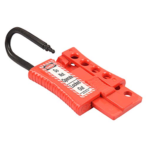 Image of Lockout HASP De-Electric AK-SLDH-75R Lock and hold (Pack of 2)