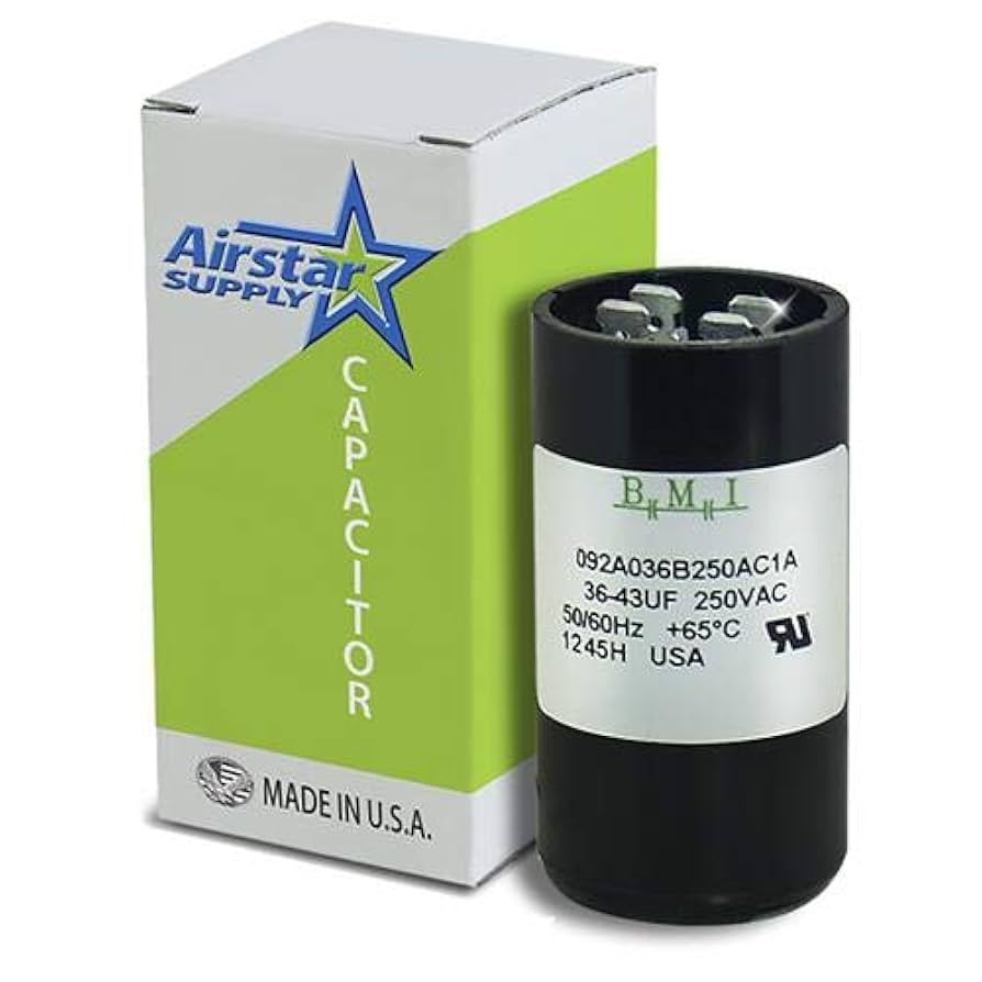 36-43 uF x 220/250 VAC - Packard PTMJ36 Start Capacitor - 36