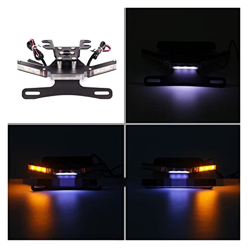 Support de plaque d'immatriculation MT07 FZ07 clignotant moto 2014-2021