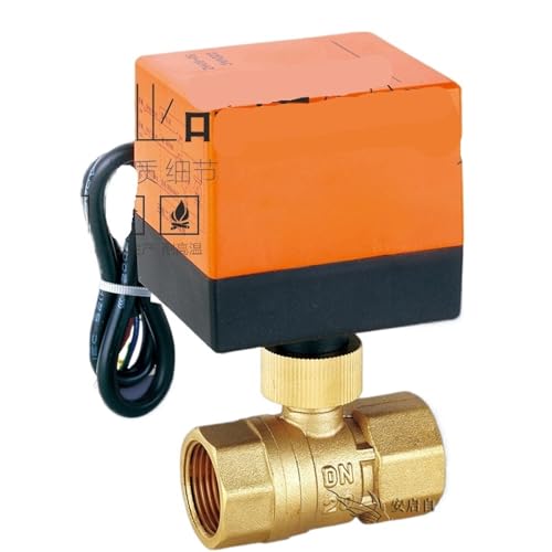 Vanne à bille DN25 AC220V pour réguler le débit d'eau du ventilo-convecteur