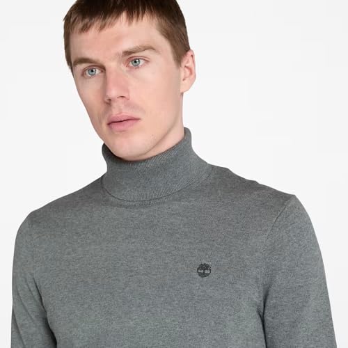 Timberland Pull en coton col côtelé tricoté en maille de qualité supérieure - 2