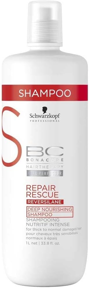 BC Bonacure REPAIR RESCUE Deep Nourishing Shampoo, 33.81-Ounce