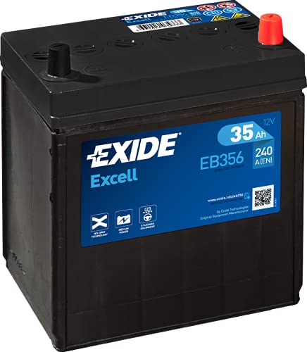 EXIDE Excell EB356 Batterie de Voiture 35Ah 240A Cover