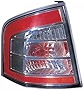 GO-PARTS - for 2007 - 2010 Ford Edge Rear Tail Light Lamp Assembly / Lens / Cover - Left (Driver) Side - (Limited + SE + SEL + SEL Plus) Replacement 7T4Z 13405 B FO2800209 2008 2009