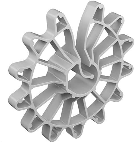 Miko® 100 Stk. Abstandhalter Senkrechte Bewehrung 50 mm – Sternabstandhalter Baustahlabstandhalter