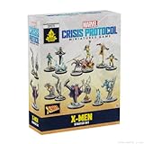 asmodee Marvel Crisis Protocol: X-Men Starter Set, Juego de Miniaturas, A Partir de 14 Años, para 2 Jugadores, 90 Minutos por Partida, Español