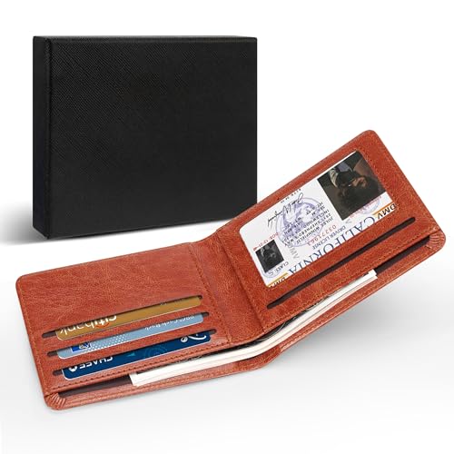 Image of Embroidered Bad Mother fker Leather Wallet bad mother f ker wallet leather(orange)