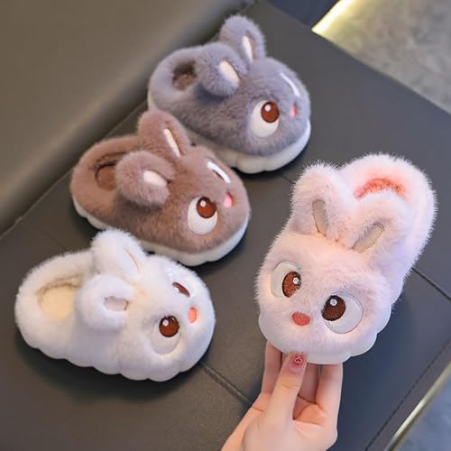 Bunny Slippers Toddler, Baby Bunny Slippers, Indoor Cute Cartoon Cotton Soft Non-Slip for Kids Slippe2