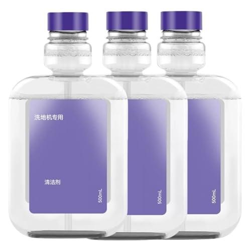 FBHFBHS Solución limpiadora de Suelos de 500 ml, Compatible con Narwal, Limpiador multisuperficie for Fregar.(500mlx 3)