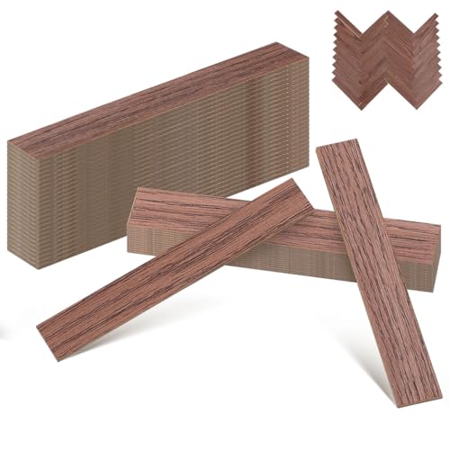 Plancher miniature maison de poupée parquet autocollant bois marron x40