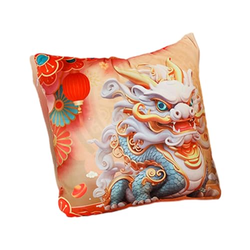 Oreiller dragon multifonctionnel et sa couette intégrée pour voiture et maison