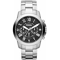 Fossil Reloj para Hombre Grant, Movimiento cronógrafo de Cuarzo,