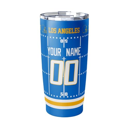 Image of ANTKING Los Angeles Tumbler 20 oz Travel Coffee Cup for Men Women Boy Custom Name Number Gifts