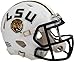 NCAA Louisiana State (LSU) Fighting Tigers White Speed Mini Helmet