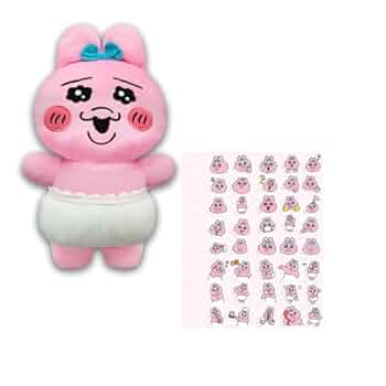 おぱんちゅうさぎ 等身大ぬいぐるみ ぬいぐるみ マスコット 3点セット 新品》おぱんちゅうさぎ ぬいぐるみ マスコット4点セット | Mモール