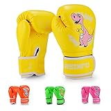 Redipo Guantes de boxeo para niños y niñas Guantes de entrenamiento de boxeo para niños de 3 a 15, guantes de entrenamiento MMA