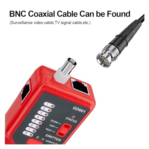 Rastreador de cables antiinterferencias para solucionar fallos de conexión a internet 4