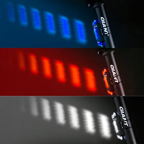 image for Outair USB Rechargeable Bike Light Front and Rear Bicycle Light Set Sc