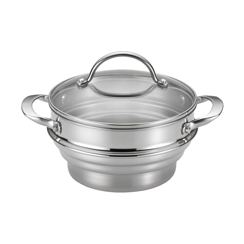 Comparison: Best Anolon Cookware Stainless Steel 7 Anolon Classic Stainless Steel Universal Covered Steamer Insert