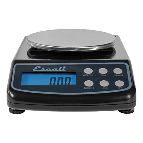 Escali Lab Weight Scale L Series, 8 x 5.75 x 2.5 in, Black by Escali - Image 2