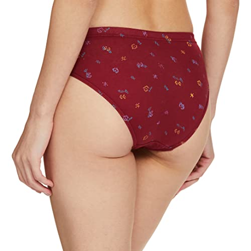 Image of Rupa Jon Aishwarya Printed Panty for Women, 100% Cotton Material, Inner Elastic, Pack of 6