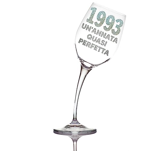 Aurìca Calice Vino Personalizzato Piegato Idee Regalo Donna E Uomo...