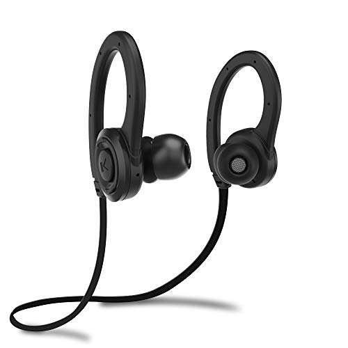 SGart Bluetooth Headphones, Wireless Sport Earbuds Earphones HiFi Stereo Sweatproof, Waterproof Sound Noise