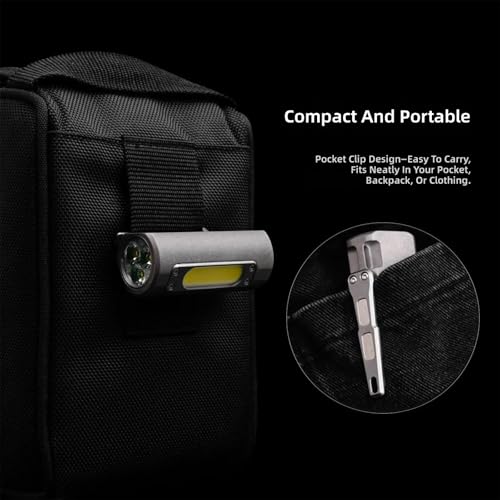 Petite lampe de poche de travail pour ne plus manquer de lumière USB