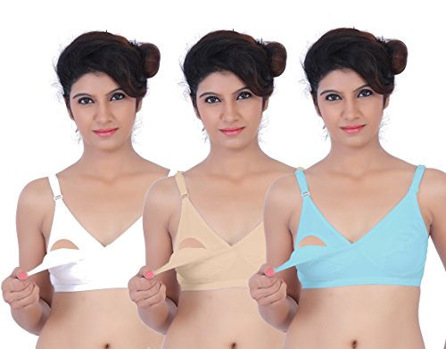Image of Fabme Women's Nursing Bra (Pack of 3)