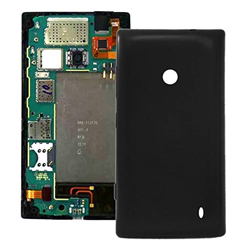 NOKIASPAREPARTSDERI Accessori per cellulari for Nokia Cover Posteriore in plastica for Nokia Lumia 520 (Nero) (Colore : Black)