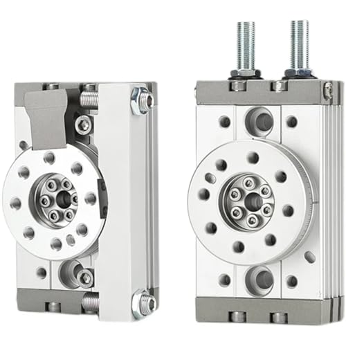 Cylindre rotatif pneumatique MSQB10A avec table oscillante 0-190° - 4