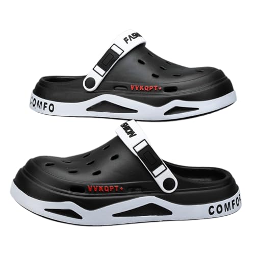 WANGSHUO Chaussons Été Eva Style Sandales Respirantes Femmes Chaussures pour Hommes De Plage Trou en Plein Air Ménage Confortables-d-44-45 – vue 3