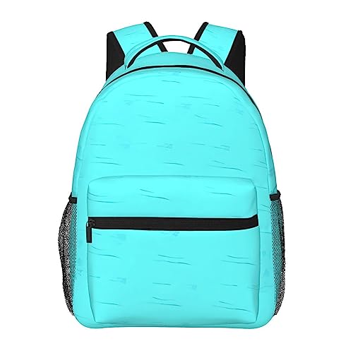 Sac à dos décontracté bleu sarcelle pour vos moments de détente