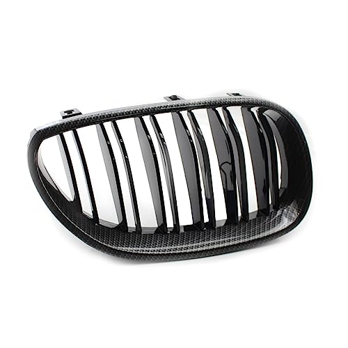 Calandre avant double latte pour BMW E60 E61 2004-2010 grille aération pare-chocs - 4