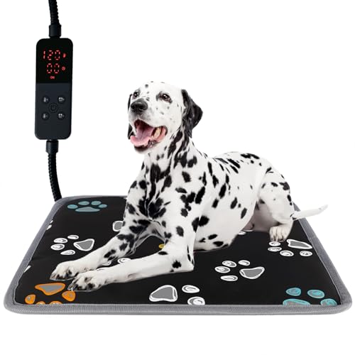 Furrybaby Waterproof Dog Heating Pad with Adjustable Temp