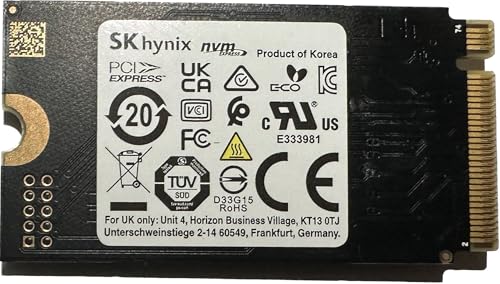 Image of SKhynix 512GB M.2 2242 42mm BC711 NVMe PCIe Gen 3 x4 TLC SSD (HFM512GD3HX015N) for Dell HP Lenovo Laptop Ultrabook Tablet - Internal Solid State Drive (OEM New)