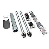 TAIACE EWH-05 Electric Water Heater Element Kit,Include TWO 4500W/240V Water Heater Elements,Lower Thermostat & Upper Thermostat,Quick Change Tool,Two Protective Covers and Wrench Replacing Tools