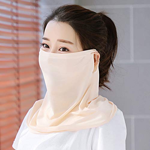 MOCHOEL Sun Mask Face Scarf Shields Neck Gaiter Summer Hiking Sun Dust UV