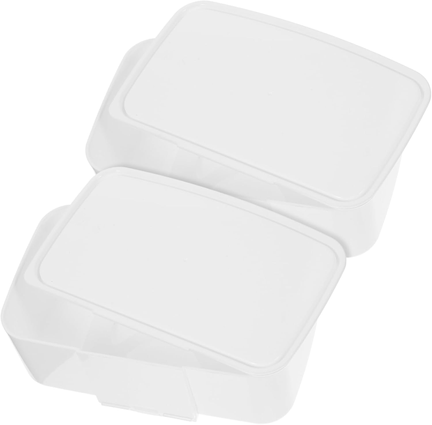 2pcs Wipe Holder Case for Diaper Bag Refillable Wipes Container Storage Box Containers Lids