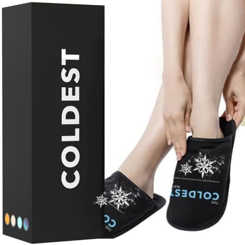 THE COLDEST WATER Ice Pack Slippers