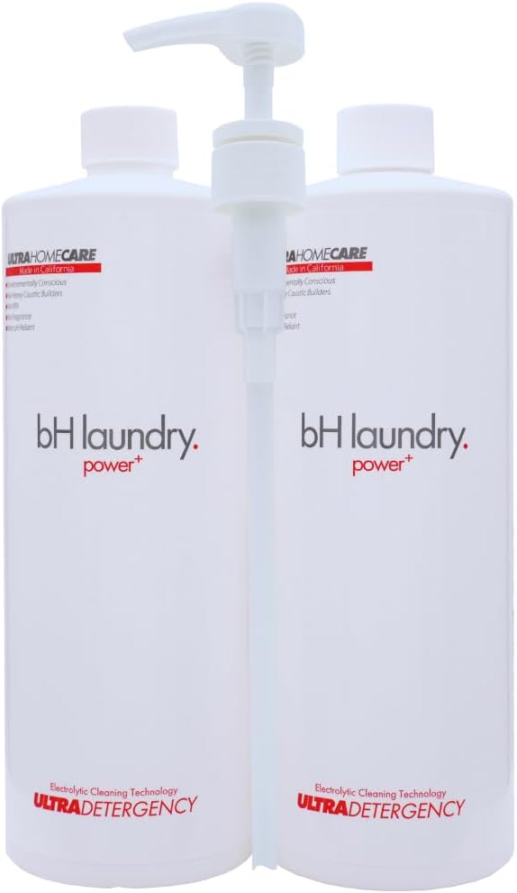 bH laundry power+. bhランドリーパワープラス アルカリ性 洗濯 洗剤 液体 無添加 無香料 頑固汚れ 946ml