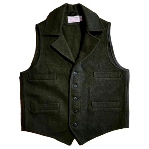 Image of Wool Mackinaw Vest by Filson