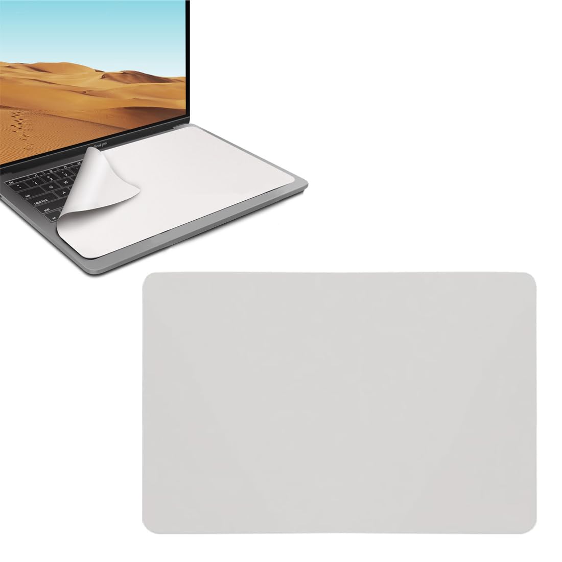 AFCJLTO Toetsenbordbescherming van microvezel, toetsenbordafdekking, reinigingsdoek, voor Macbooks Air 13, compatibel met MacBook Pro 13 inch, MacBook Pro 14 inch en MacBook Air 13 inch (33 cm