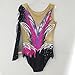 LIUHUO Rhythmic Gymnastics Leotards Fashionable Comfortable Elegant Purple Stylish Round Neck