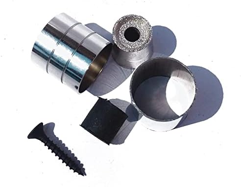 Medium Cane/Walking Stick Hardware Kit, Silver image 4