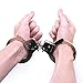 Heavy Duty Toy Metal Handcuffs with Keys - 6 PACK Stainless Steel Bulk Fake Hand Cuffs Accessories Supplies Party Favors